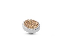 Melano Twisted zetting Bali flat champagne