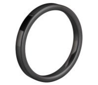 Melano Friends ring Eva ceramic black