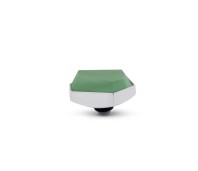 Melano Twisted zetting frosted glass lime green geo 12 mm