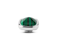 Melano Vivid Boxy gem stone malachite