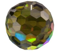Melano Cateye stone zirkonia facet olive