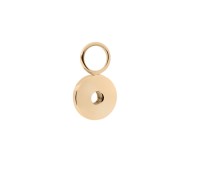 Qudo interchangeable oorhanger Valentano gold