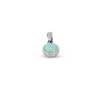 Friends pendant sunny bali light green opal