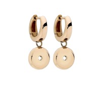 Qudo interchangeable oorbellen basic gold