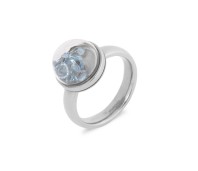 Melano Globe ring stainless steel
