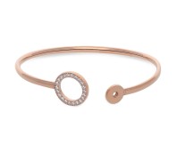 Qudo Interchangeable bangle cassine rose gold