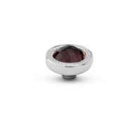 Melano Vivid zetting round swirl purple taupe