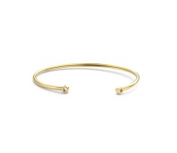 Melano Twisted armband open gold