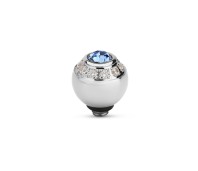 Melano Twisted zetting ball CZ jeans blue