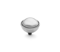Qudo Interchangeable top Bottone 11,5 mm white pearl