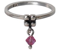Charmins dangling diamond pink 096