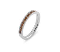 Melano Friends ring Jolene smoked amber