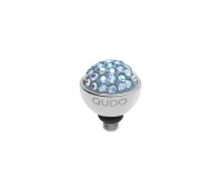 Qudo Interchangeable top Casale light sapphire shimmer stainless steel