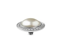 Qudo Interchangeable top Tondo Deluxe 16 mm cream pearl
