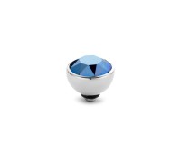 Melano Twisted zetting Swarovski crystal metalic blue 6 mm