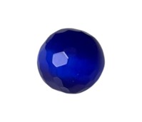 Melano Cateye stone balletje dark blue facet