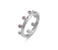 Melano friends Unite ring Zita dark rose