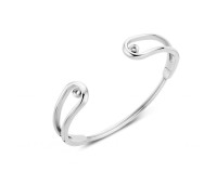 Melano Twisted armband double loop stainless steel