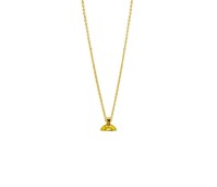 Drupt chain ketting gold