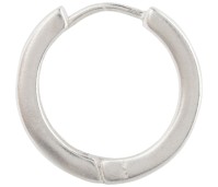 Charmins zilveren creolen 17 mm E49