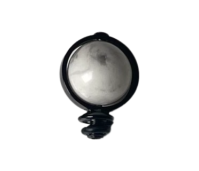 Sample Melano Twisted zetting globe howlite