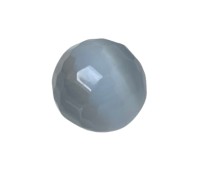 Melano Cateye stone balletje grey facet