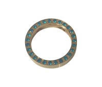Sample Melano Elegance pendant blue gold