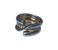 Superdeal Melano zilveren ring lucky size 50