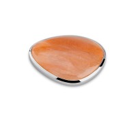 Kosmic by Melano crafted disk stone red line agate