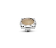 Melano Vivid zetting Vintage Button latte