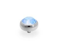 Qudo Interchangeable top Sesto light sapphire opal