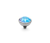 Qudo Interchangeable top Bottone 10 mm light sapphire shimmer