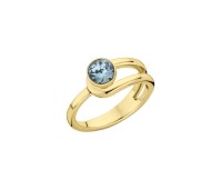 Melano Twisted ring Taheera gold