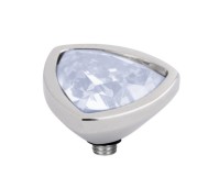 Melano Twisted zetting driehoek moonstone 