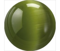 Melano Cateye stone balletje dark green