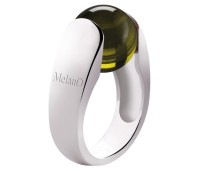 Melano Cateye zilveren ring 12 mm