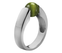 Melano Cateye zilveren ring 8 mm