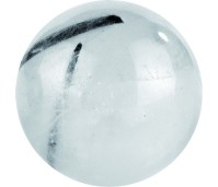 Melano Cateye special stone rutilated quartz black