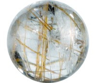 Melano Cateye special stone rutilated quartz gold