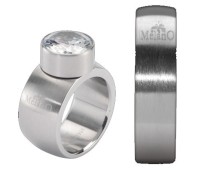 Melano Stainless Steel ring 6 mm rond model