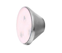 Melano Stainless Steel zetting conisch zirkonia milk pink