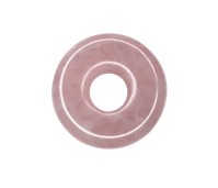 Carliev donut rose quartz