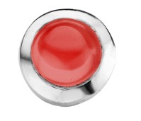 Enchanted ringserie round cabochon red
