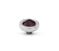 Melano Vivid zetting round swirl purple taupe