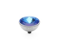 Qudo Interchangeable top Bottone 13 mm royal blue delite