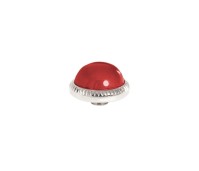 Melano Vivid zetting CZ 12 mm ruby red