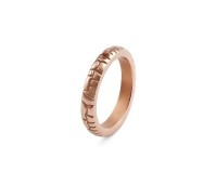 Qudo Interchangeable ring Segni rose gold