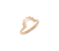 Friends ring Sunny rose gold
