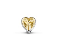 Twisted zetting heart champagne