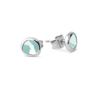 Melano Friends oorstekers Abigail turquoise
